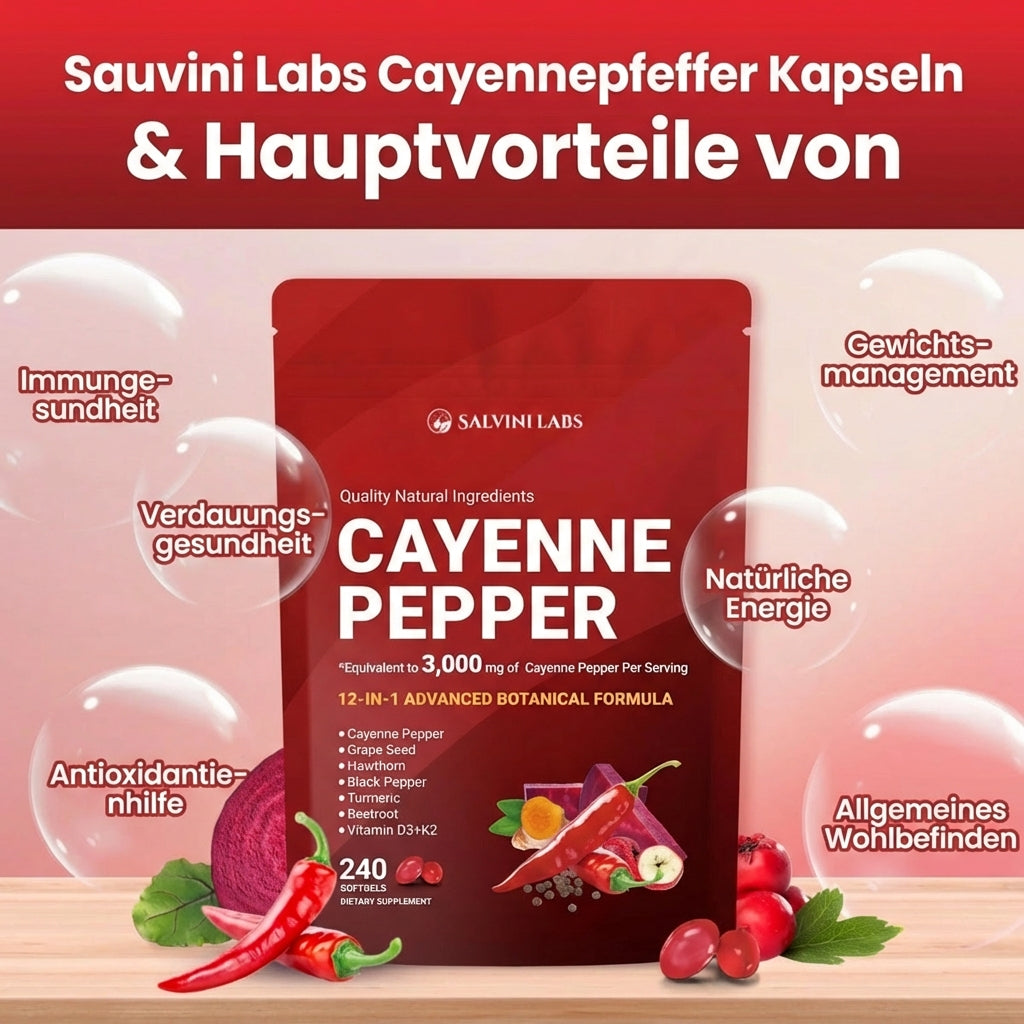 Cayenne Pepper - Salvini Labs